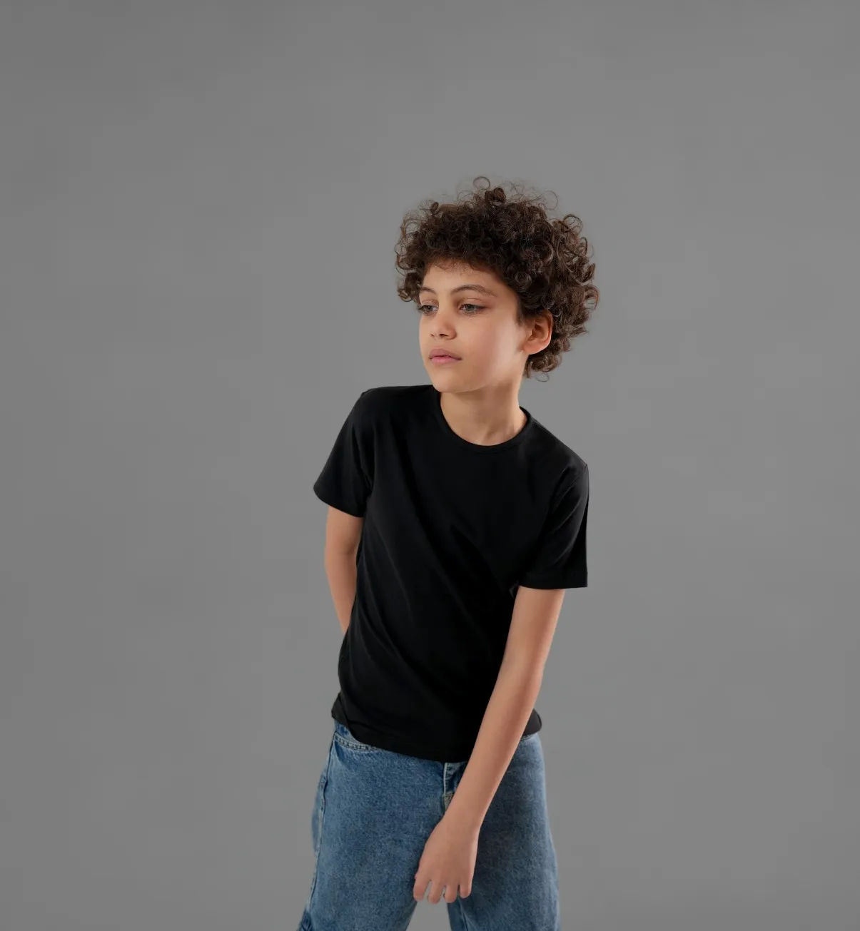 Boys' Cotton Short-Sleeve Under T-shirt