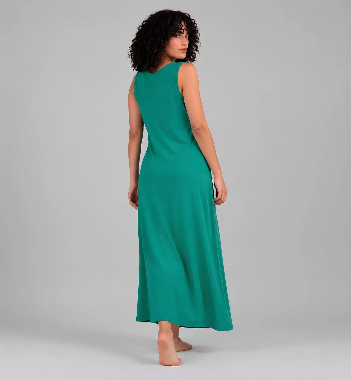 Butterfly Long Home Dress
