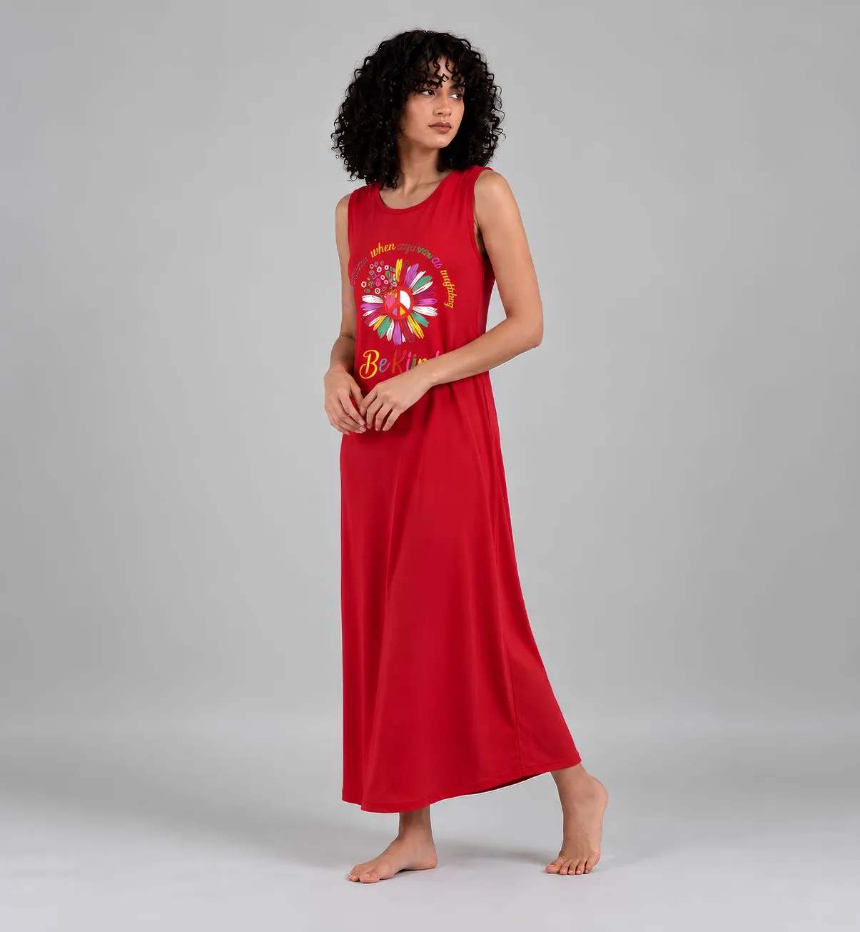 Long Home Dress (Be Kind )