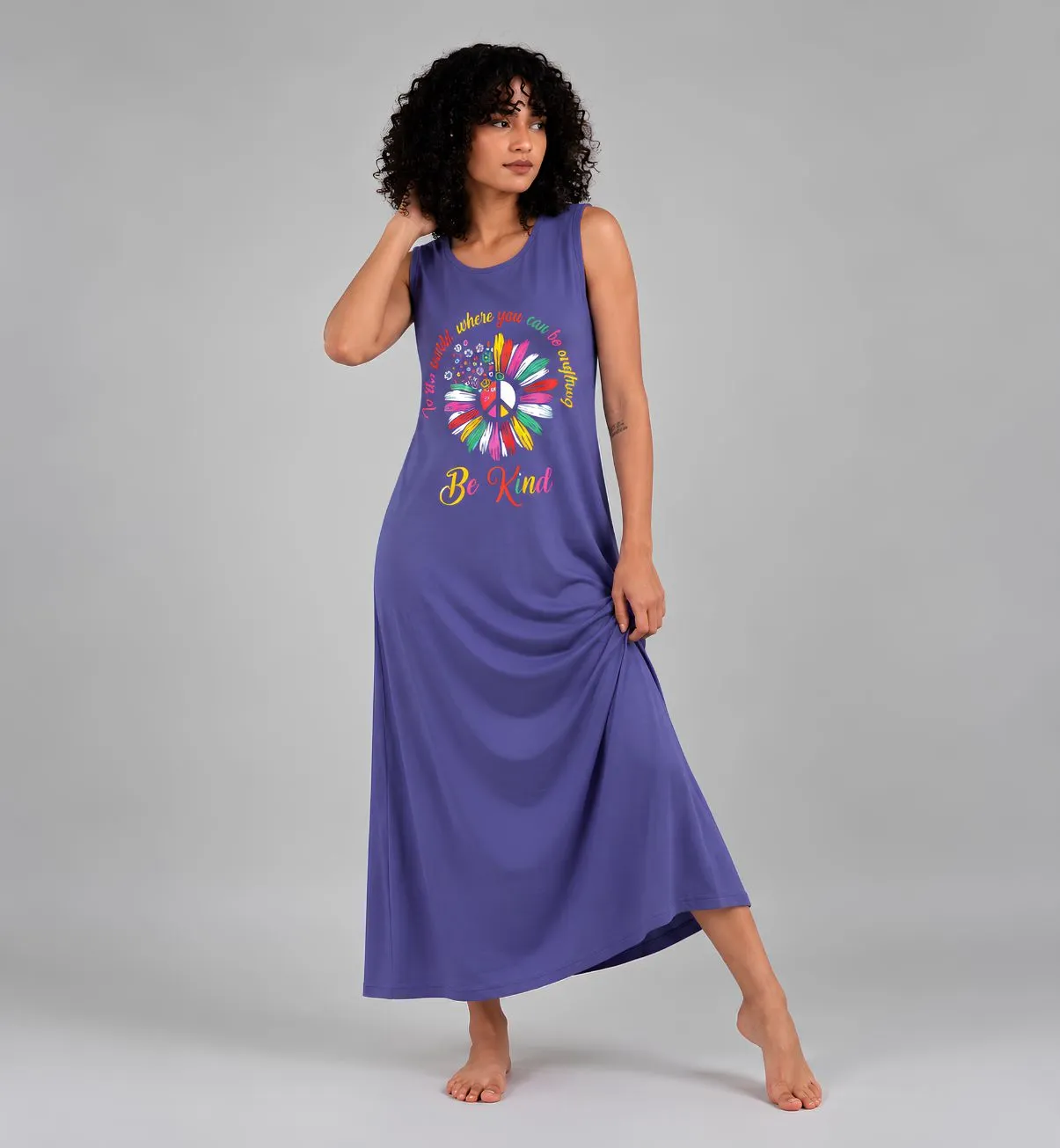 Long Home Dress  (Be Kind )