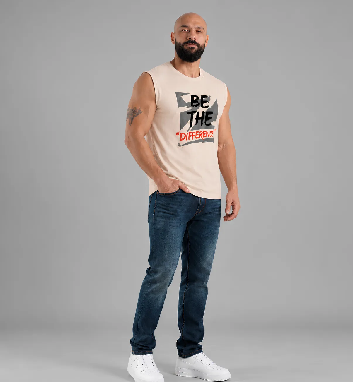 Men’s “Be the Difference” Sleeveless T-Shirt