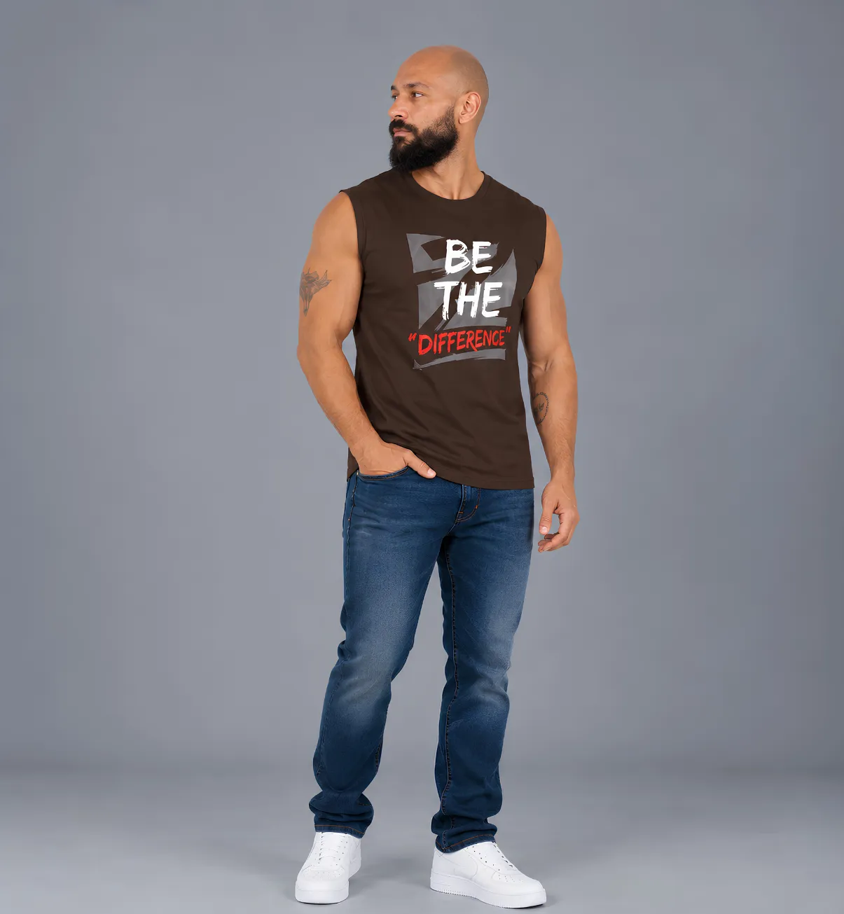 Men’s “Be the Difference” Sleeveless T-Shirt
