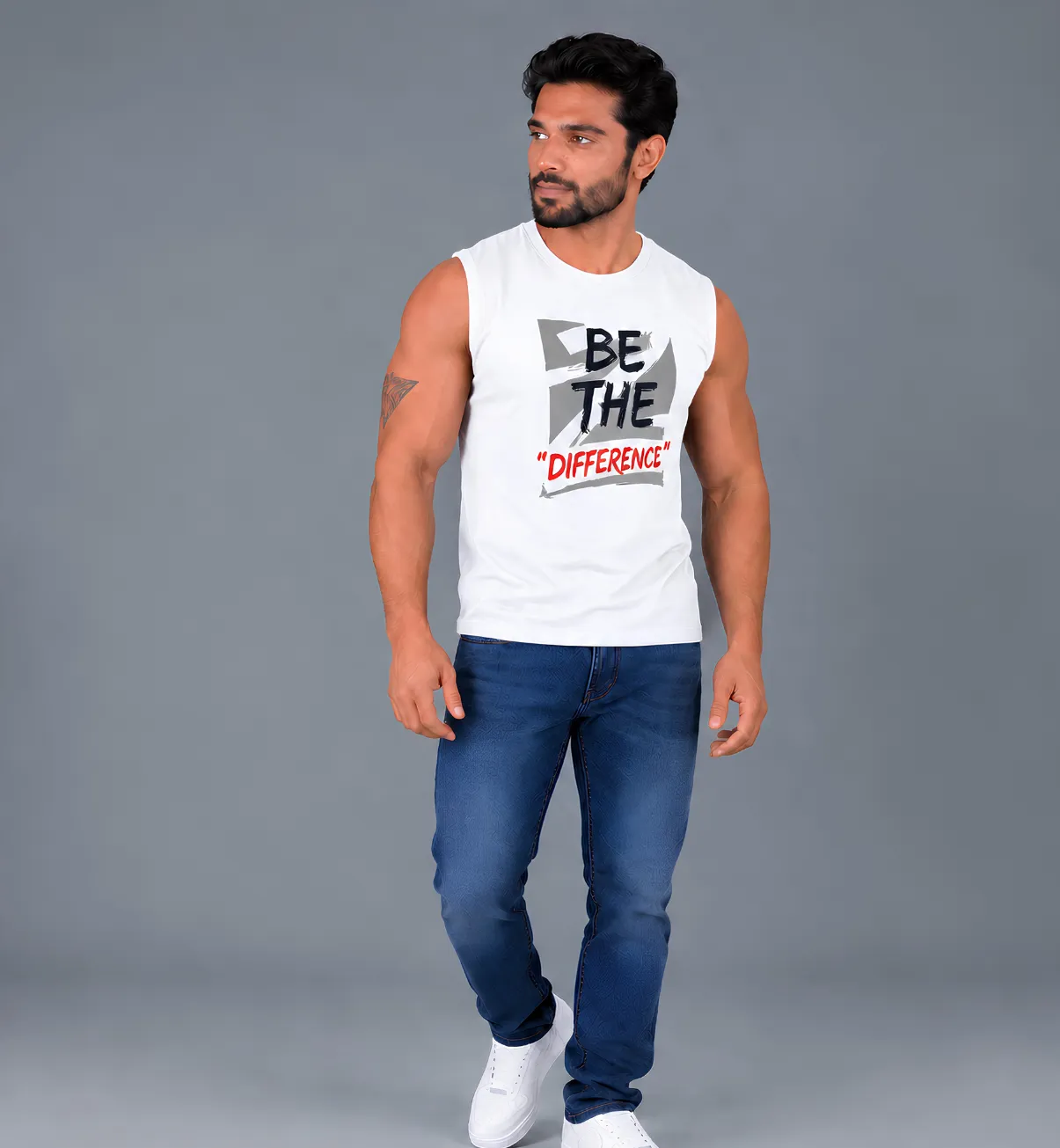Men’s “Be the Difference” Sleeveless T-Shirt