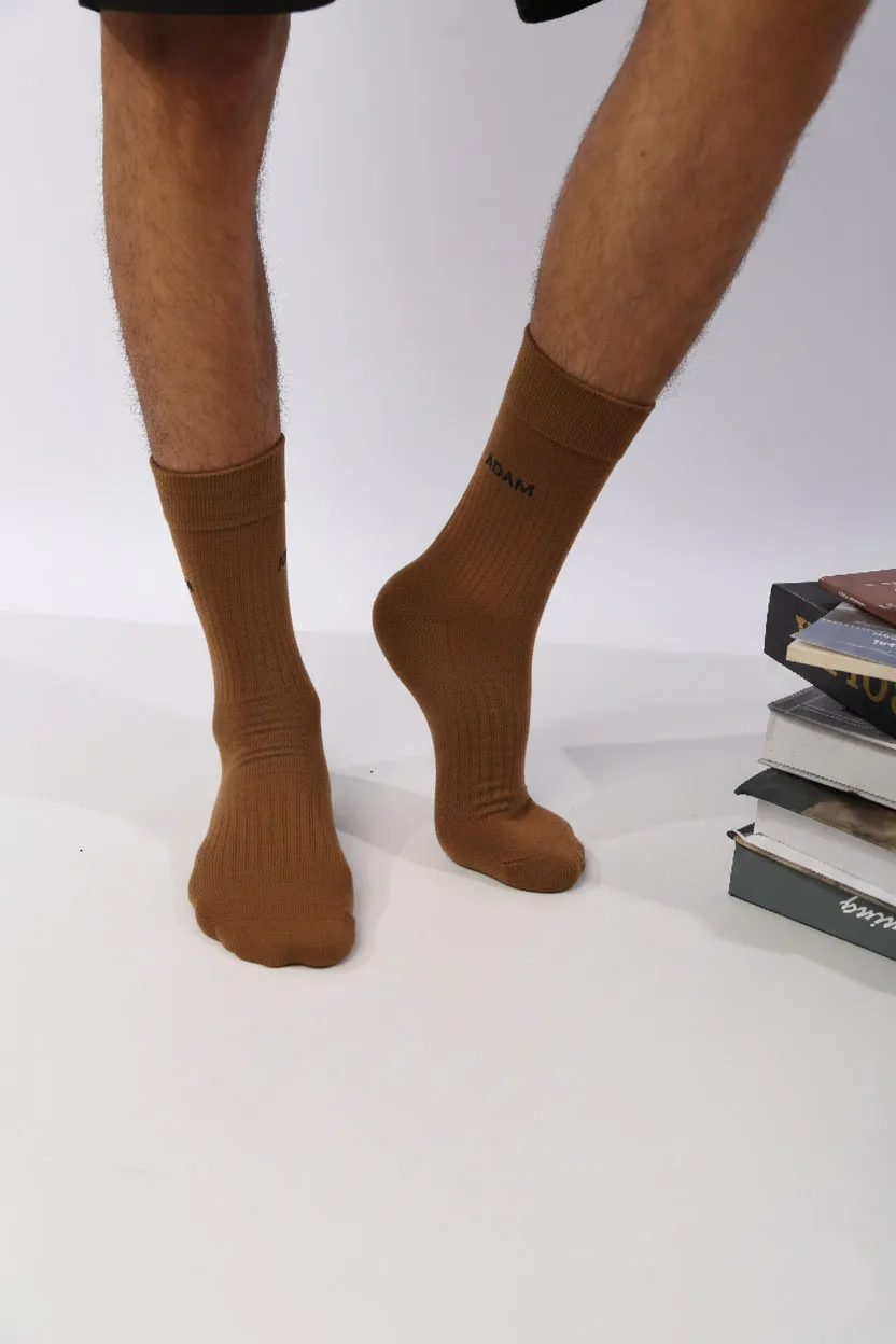 Men’s Classic Plain Socks 3 Pcs