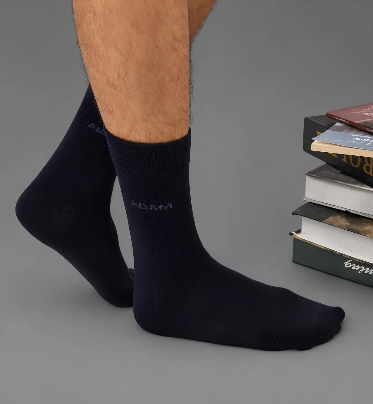Men’s Classic Plain Socks 3 Pcs