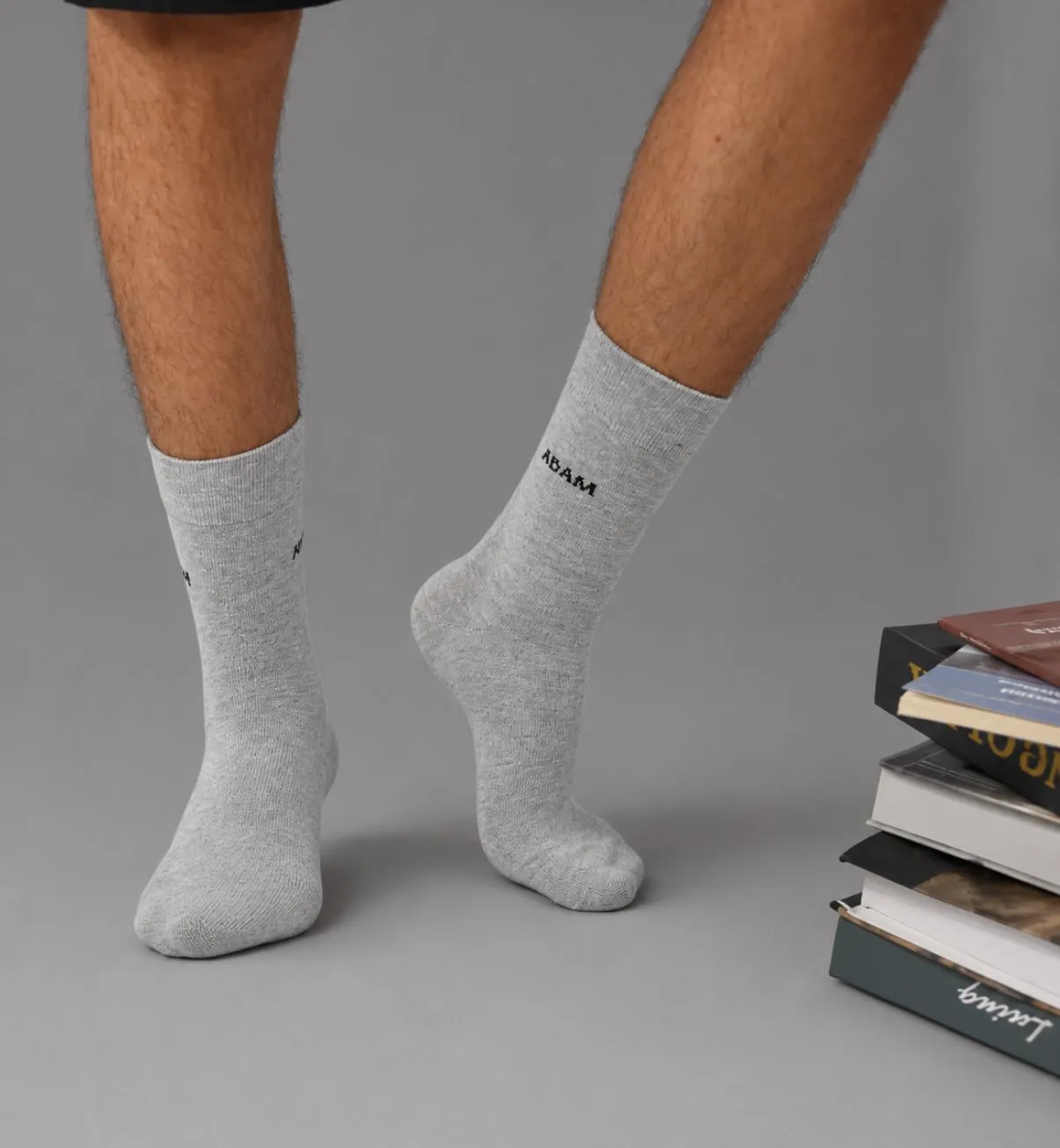 Men’s Classic Plain Socks 3 Pcs