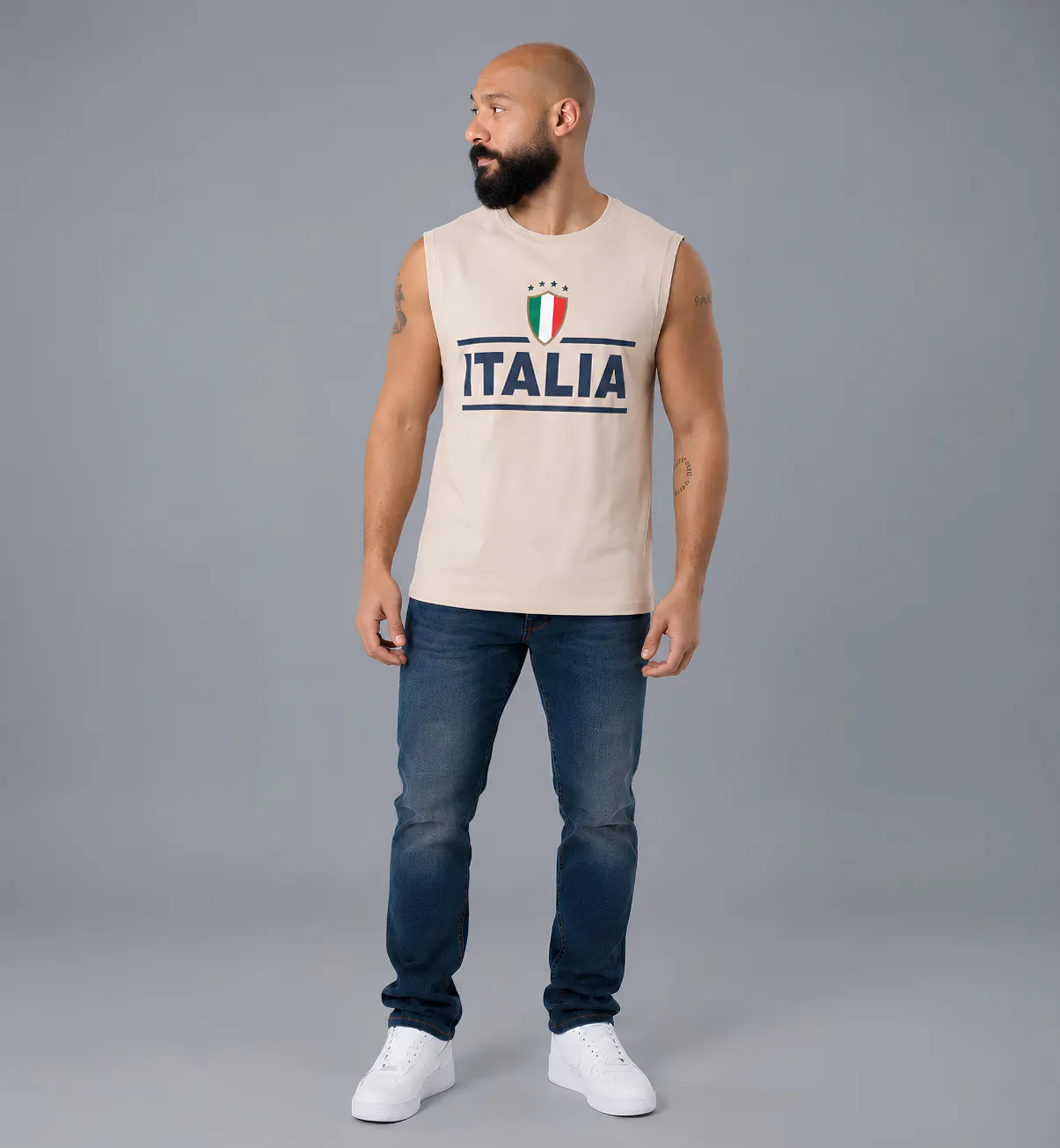 Men’s Sleeveless ITALIA T-Shirt