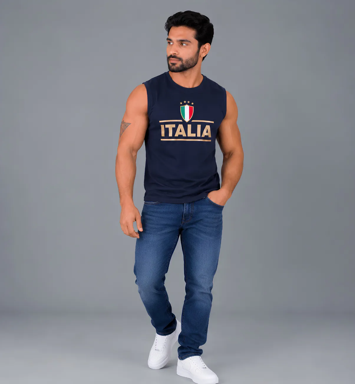 Men’s Sleeveless ITALIA T-Shirt
