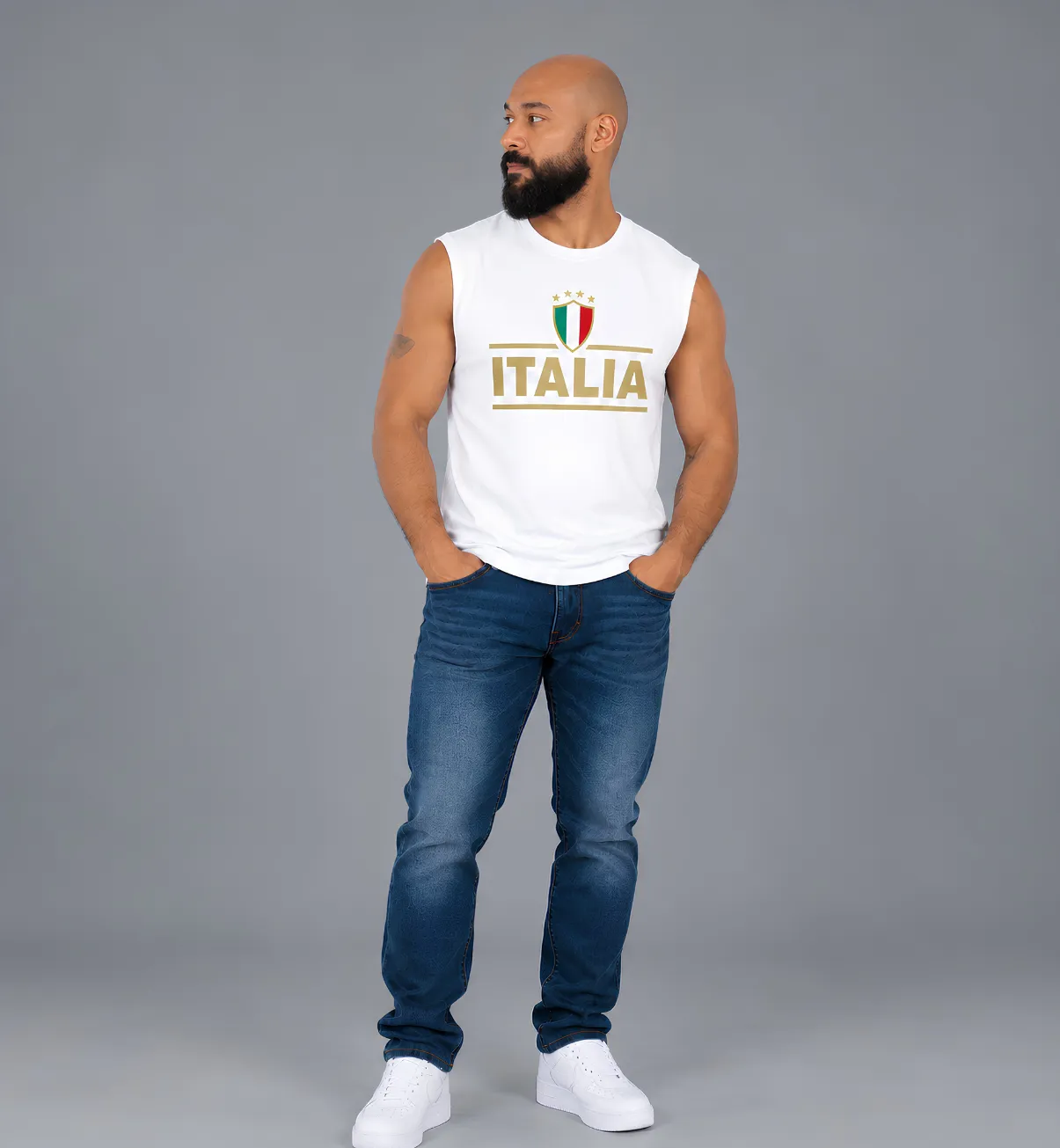 Men’s Sleeveless ITALIA T-Shirt