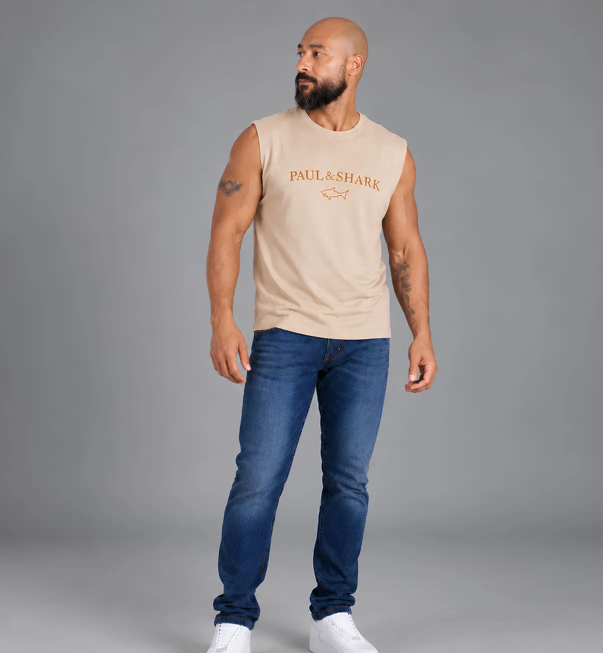 Shark Men’s Sleeveless T-Shirt