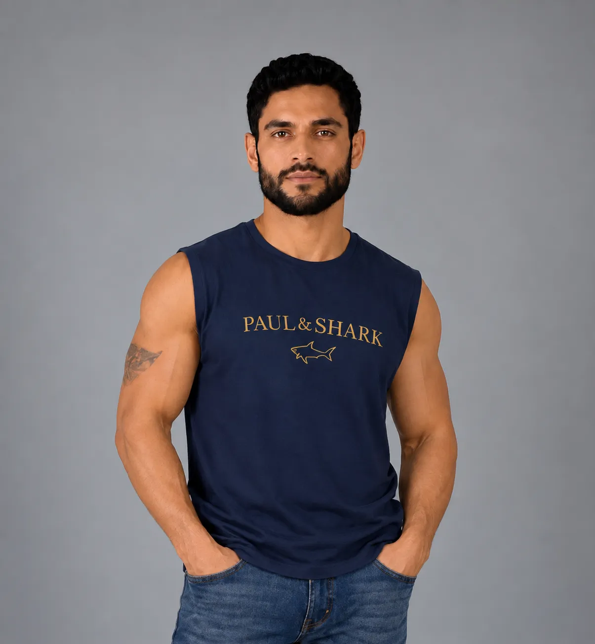 Shark Men’s Sleeveless T-Shirt