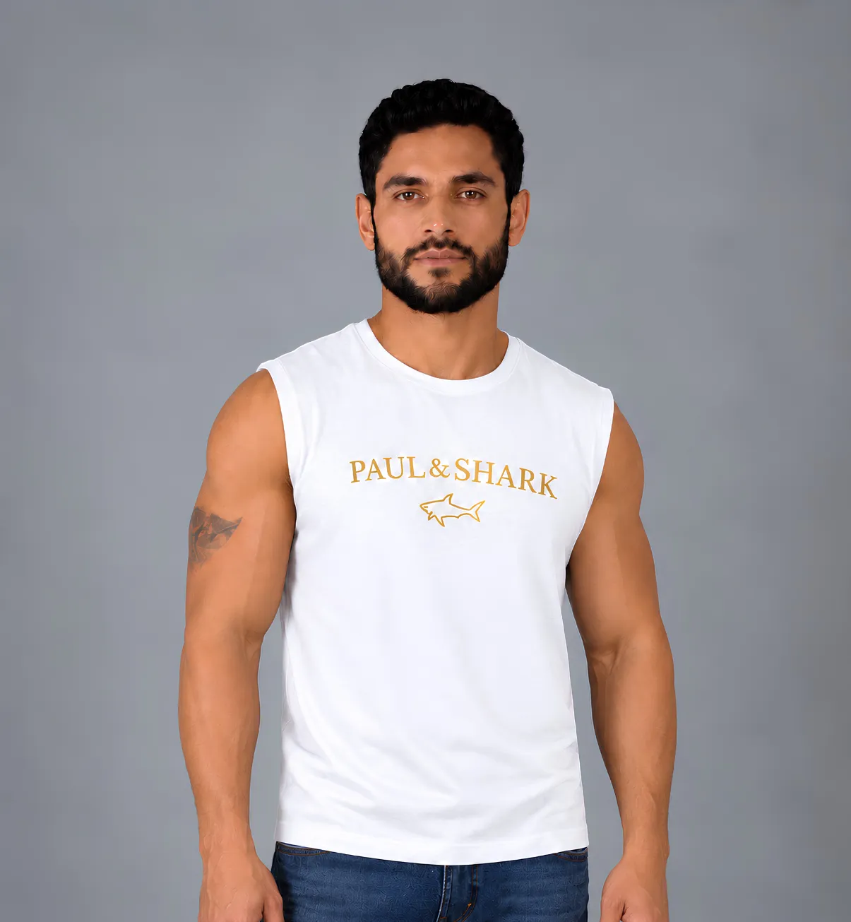 Shark Men’s Sleeveless T-Shirt