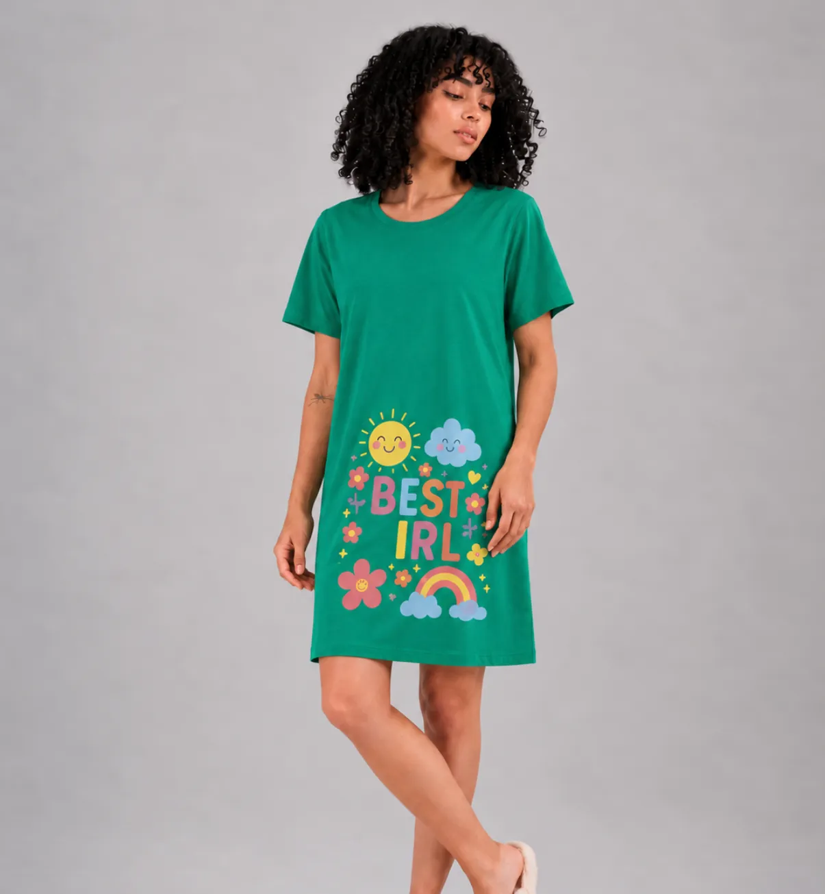 Short Home Dress