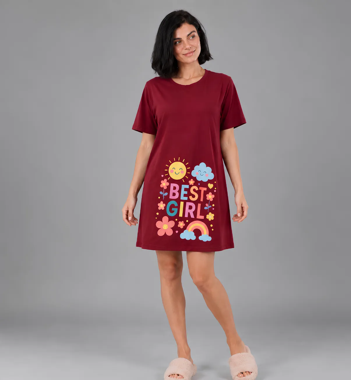 Short Home Dress