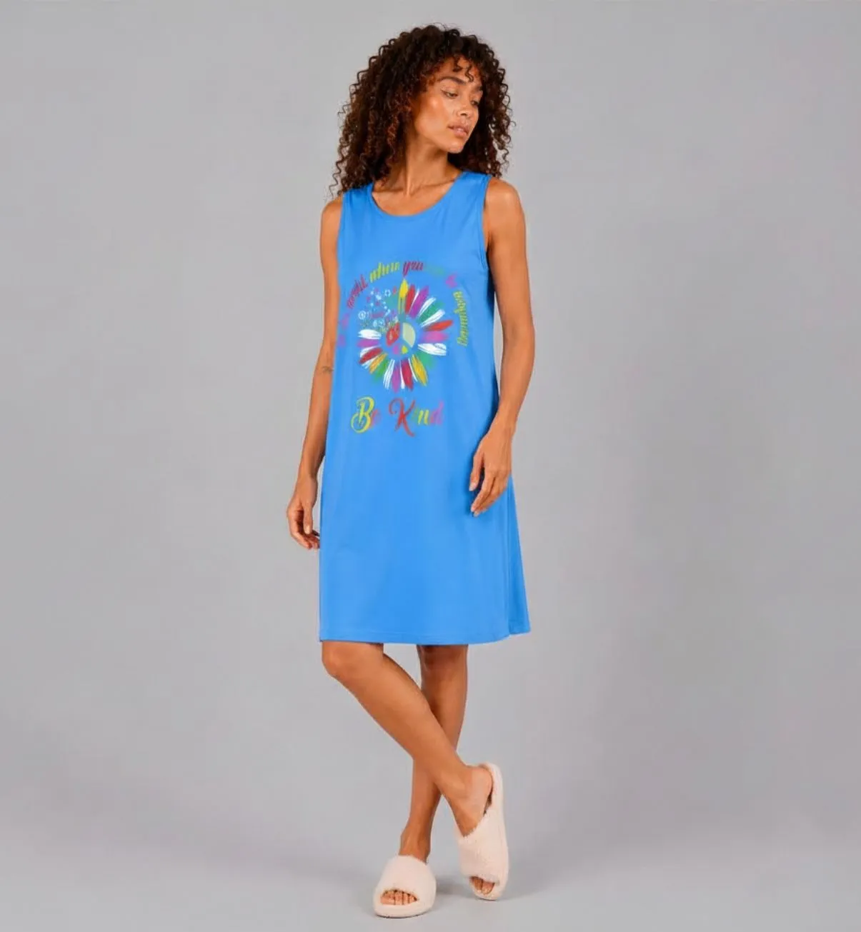 Short Home Dress (Be Kind )