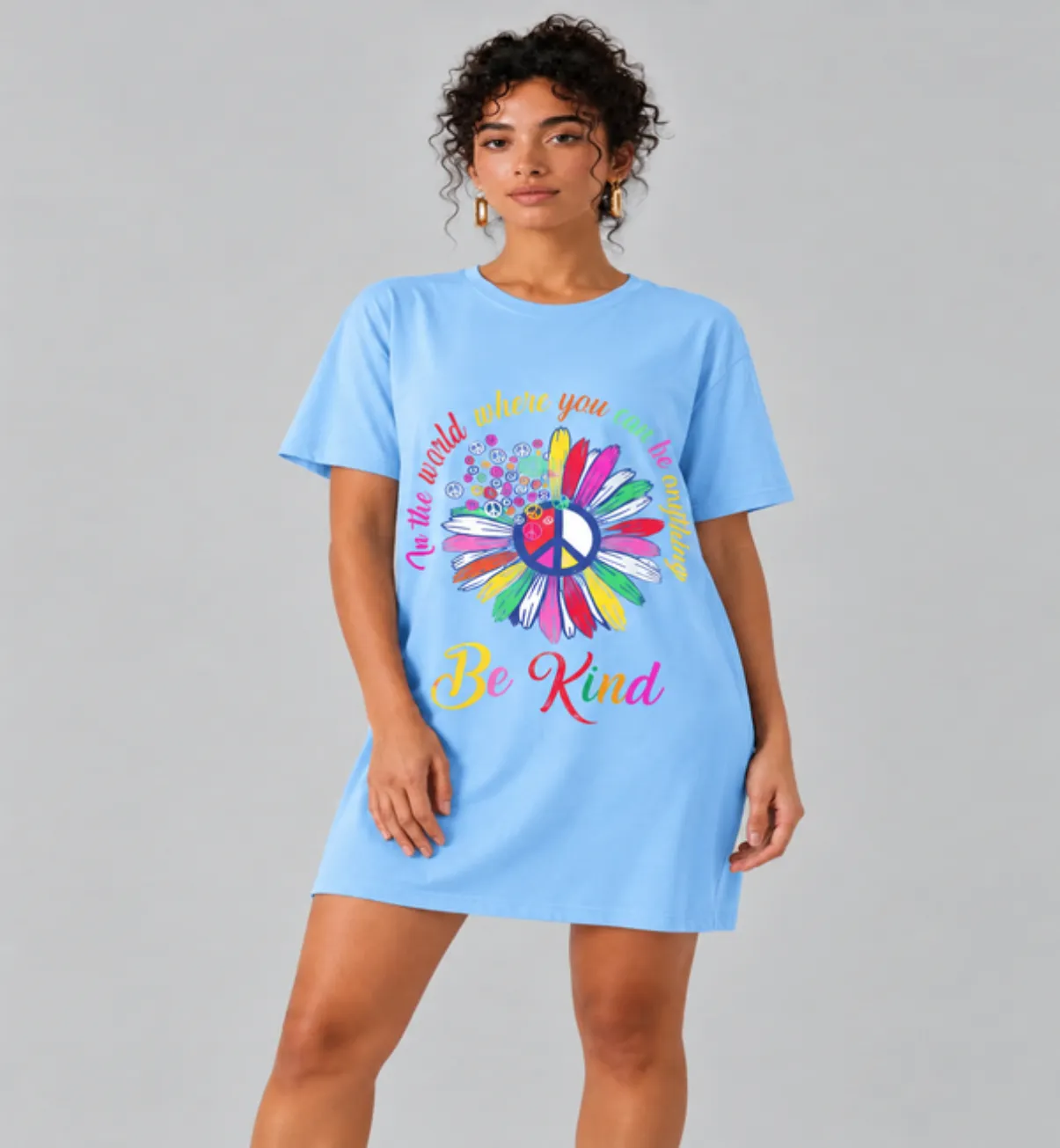 Short Home Dress  (Be Kind )