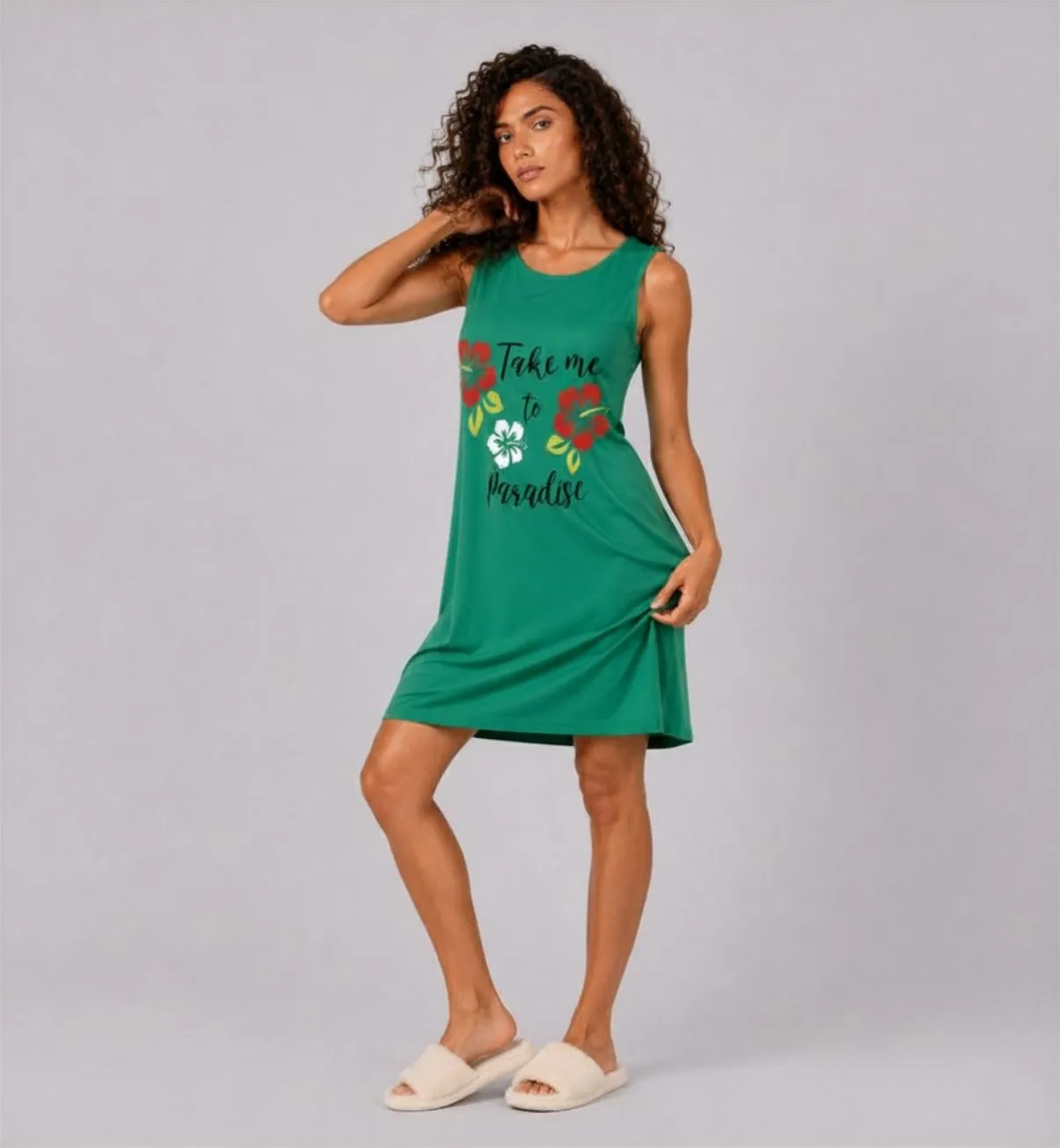 Short Home Dress (Take Me to Paradise)