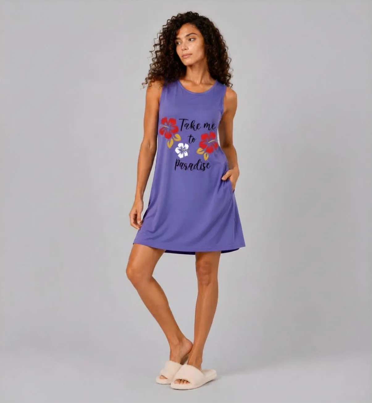 Short Home Dress (Take Me to Paradise)