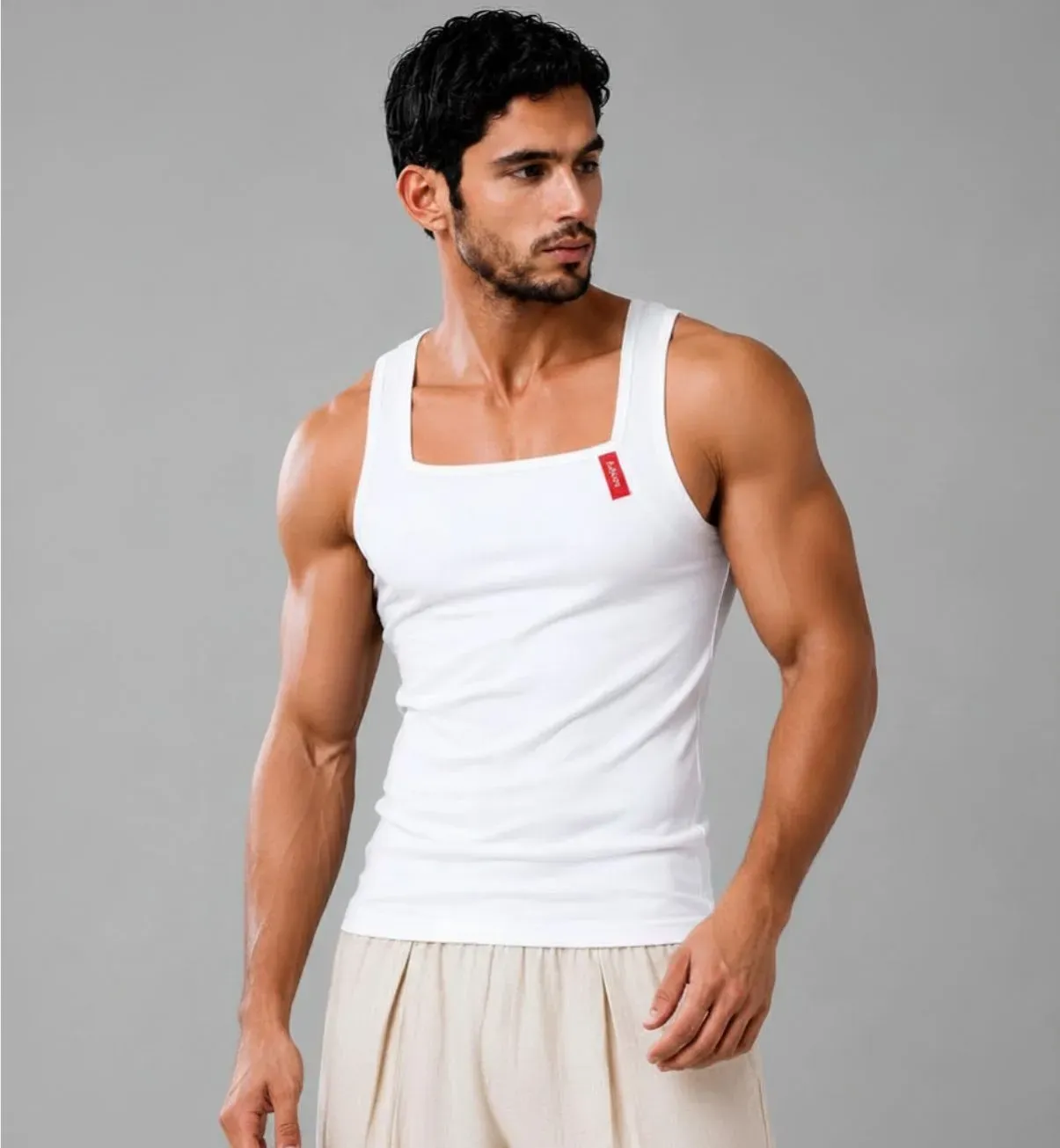 Square tank top