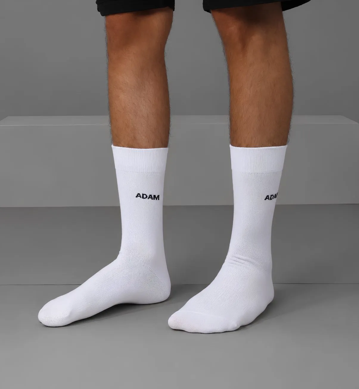 Men’s Classic Plain Socks 3 Pcs