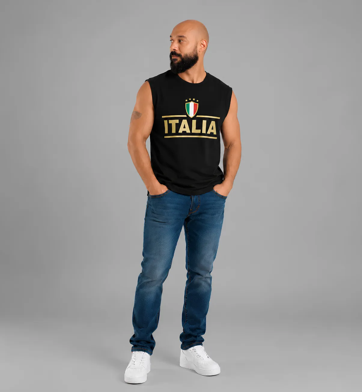 Men’s Sleeveless ITALIA T-Shirt