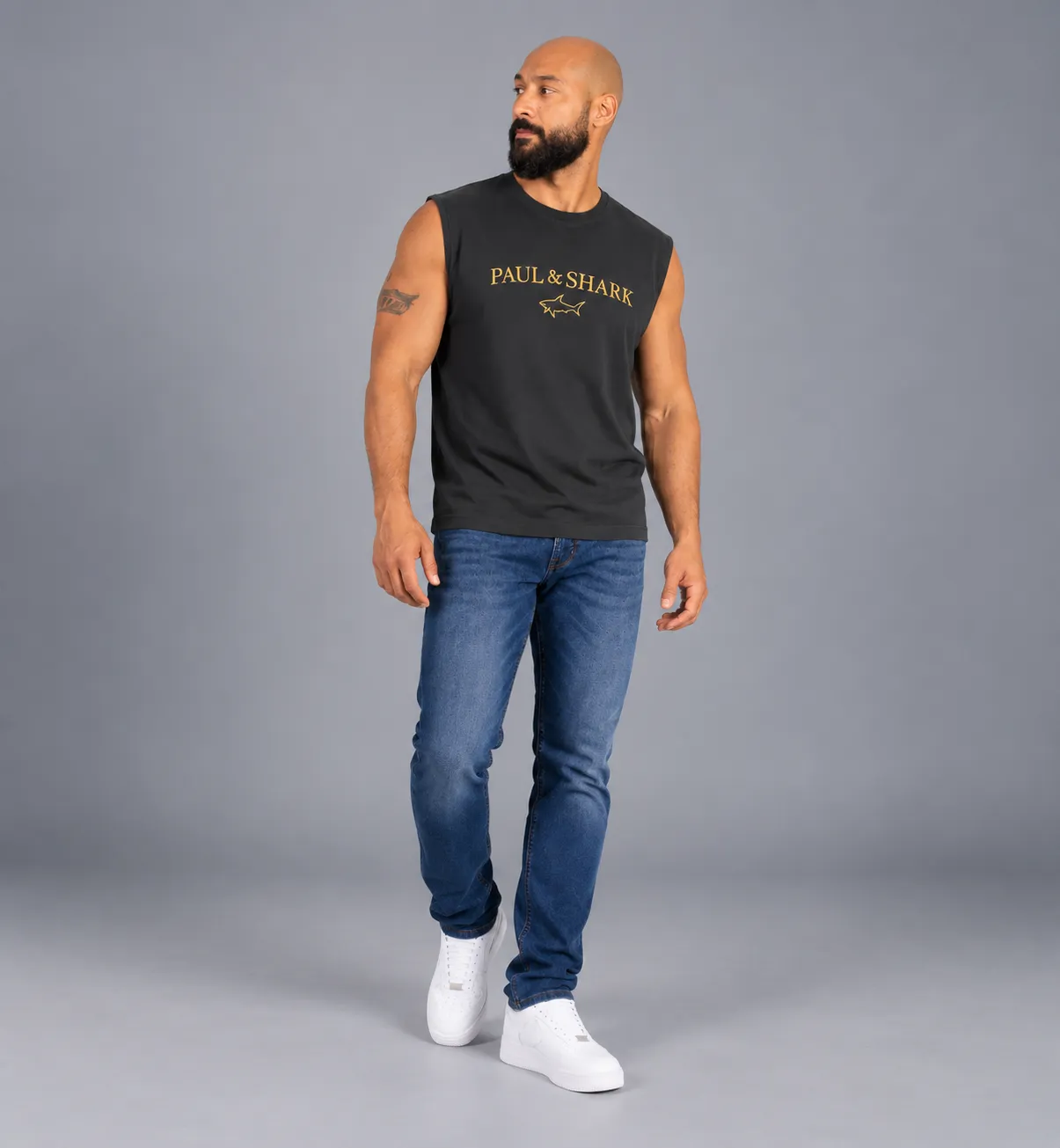 Shark Men’s Sleeveless T-Shirt