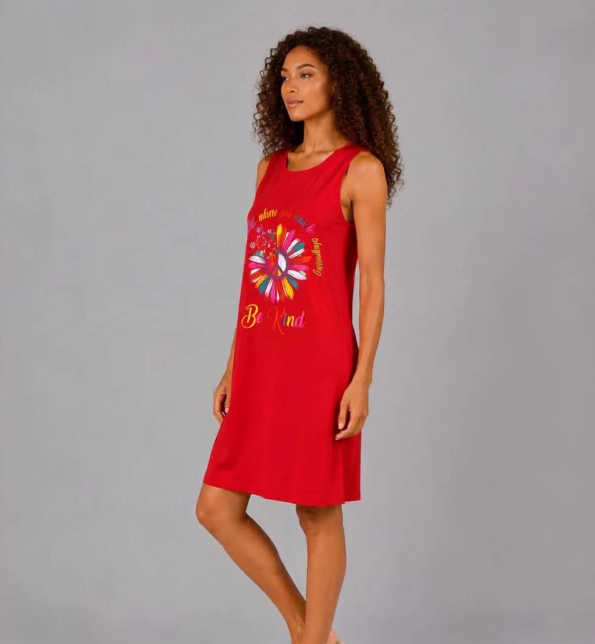 Short Home Dress (Be Kind )